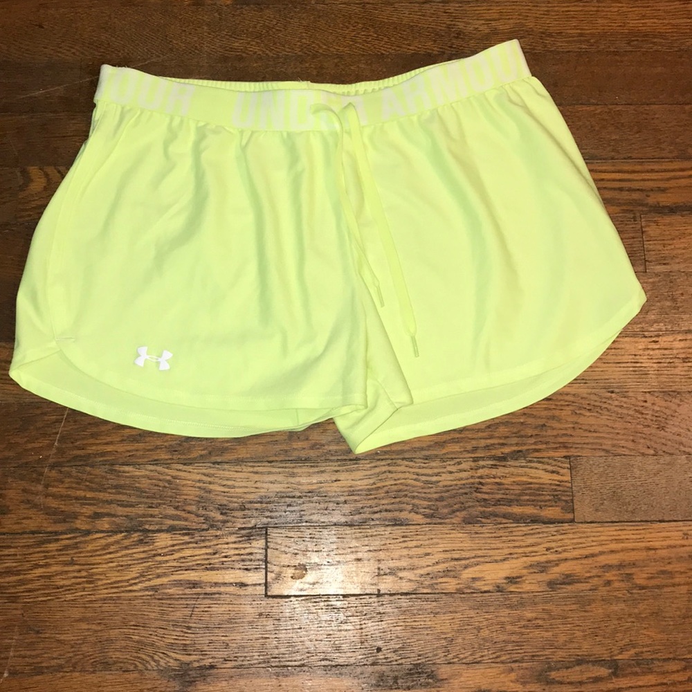 Loose workout shorts